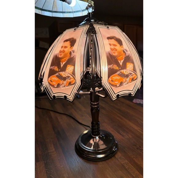 Other - Rare Tony Stewart 3 way touch lamp.  NASCAR   The Home Depot #20.
